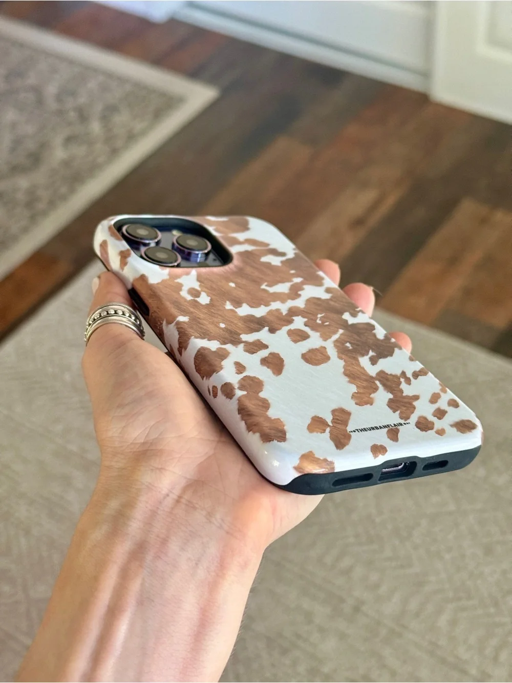 Southwest Cow Print MagSafe Tough Case for iPhone 14 Pro Max